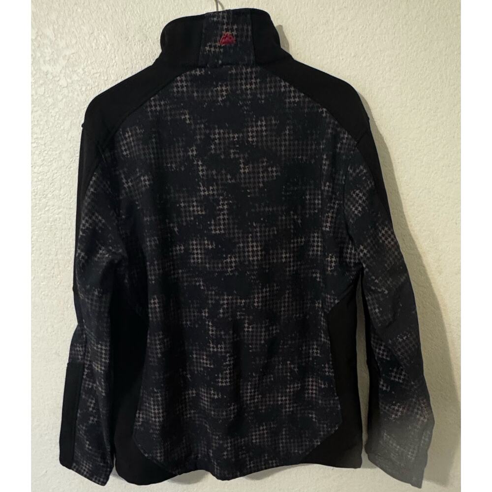 Snozu Performance‎ Men's Ski Jacket Black Dark Red Accent Size M - Picture 2 of 12